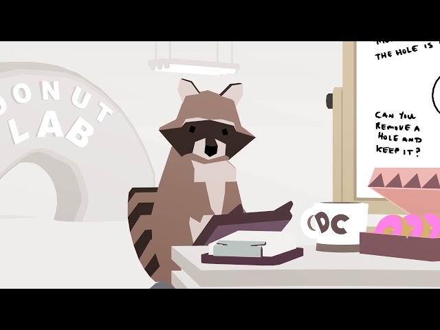Donut County Official Reveal Trailer