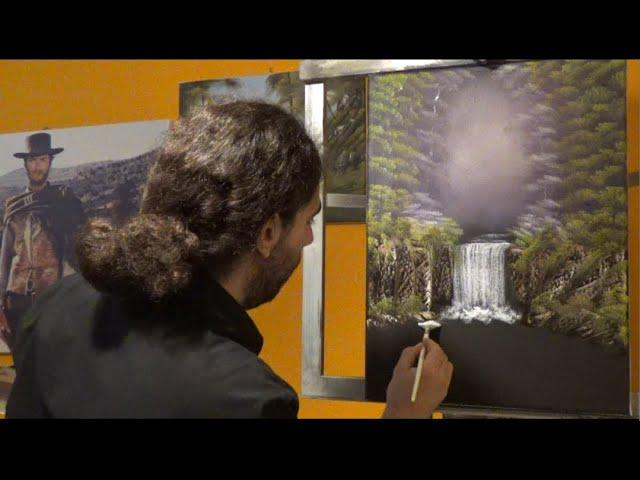 The Painting Delight Show Season 1 Episode 9 '' Purple Waterfall''