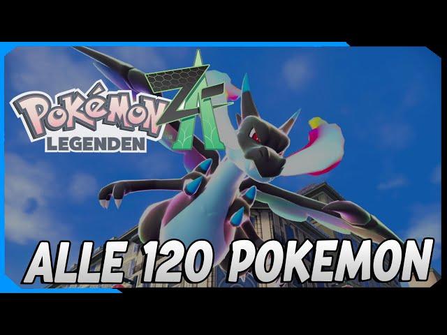 Alle 120+ Pokemon die es in Pokemon Legenden Z-A gibt !