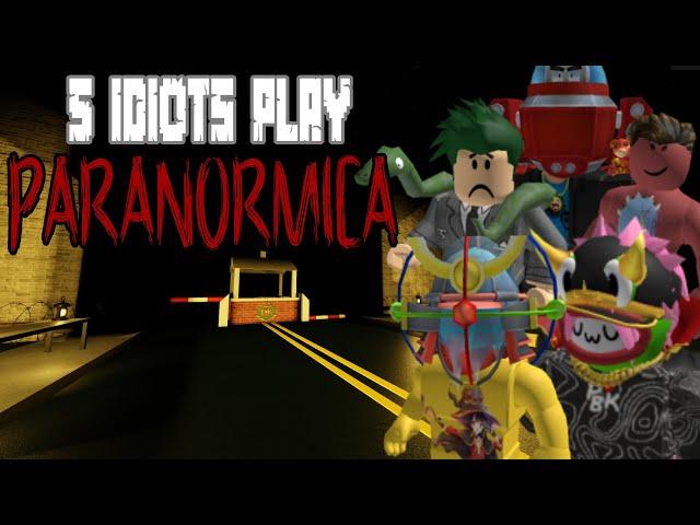 5 Idiots Go David David Hunting | Roblox Paranormica