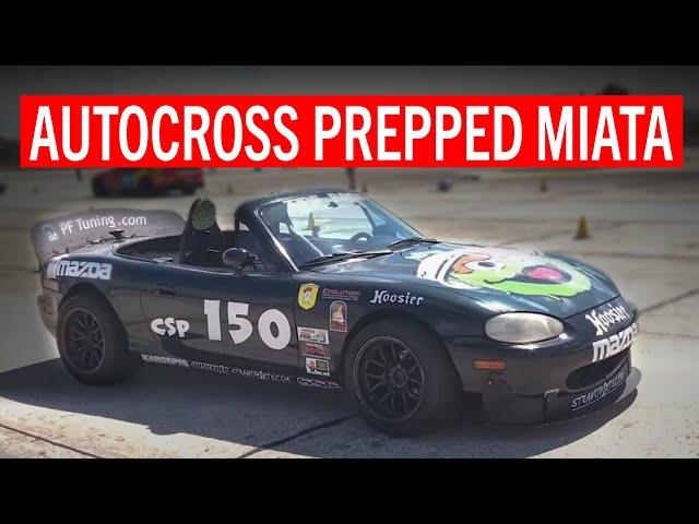 Under the Hood: One Awesome Autocross Miata