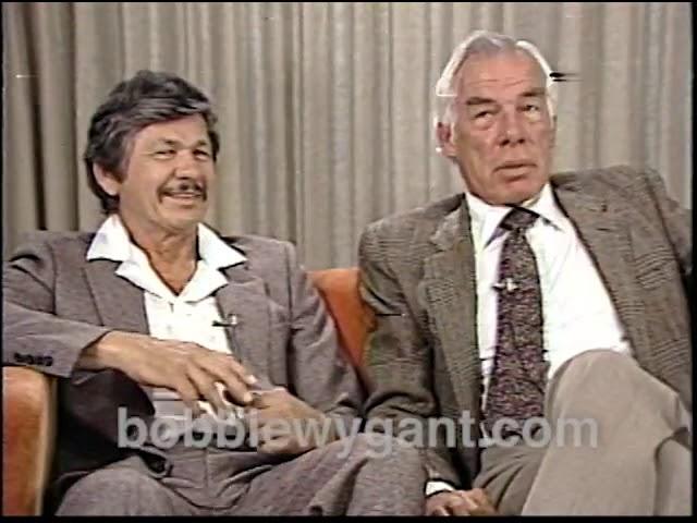 Charles Bronson & Lee Marvin "Death Hunt" 1981 - Bobbie Wygant Archive