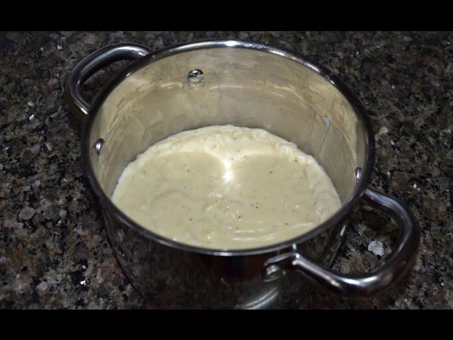 Cómo hacer salsa bechamel para croquetas