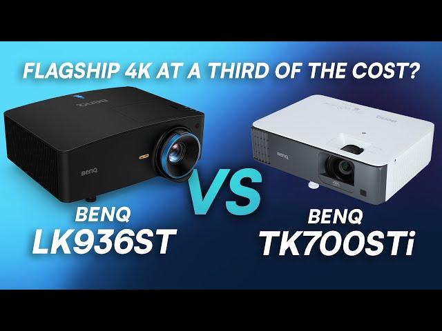 Flagship 4k at a third of the cost?! // BenQ LK936ST vs. TK700STi projector comparison