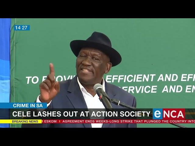 Cele lashes out at Action Society