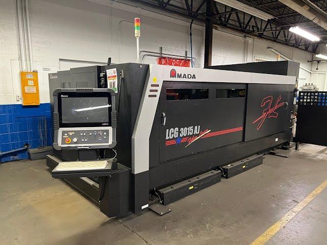 Penasack Machine Co Inc Auction April/2025 - (2017) 3,000 Watt Amada Fiber Laser Vid 3