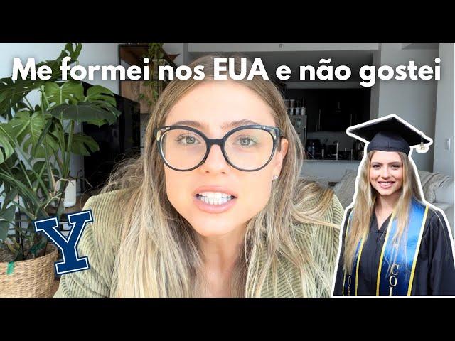 Fiz faculdade nos Estados Unidos e NÃO GOSTEI! (verdades que ninguém te conta sobre estudar fora)