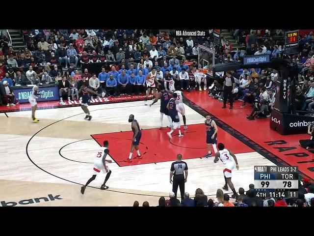 Pascal Siakam drive and kicks are a joy to watch. Such a great playmaker