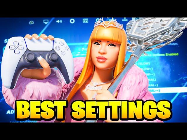 NEW Best Chapter 2 OG Controller Settings for Fortnite! + More Aim Assist Options (PS5/PC/XBOX)