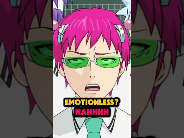 Saiki is Kinda Emotional, actually #anime #shorts