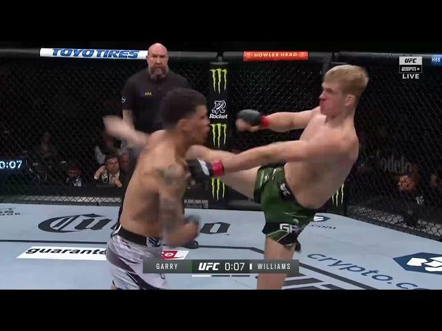 IRISH MMA IS BACK   (Ian Garry last second KO vs Jordan williams)