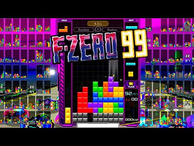 Tetris 99 Battle Royale ️ F-Zero 99 Design + All Themes & Win