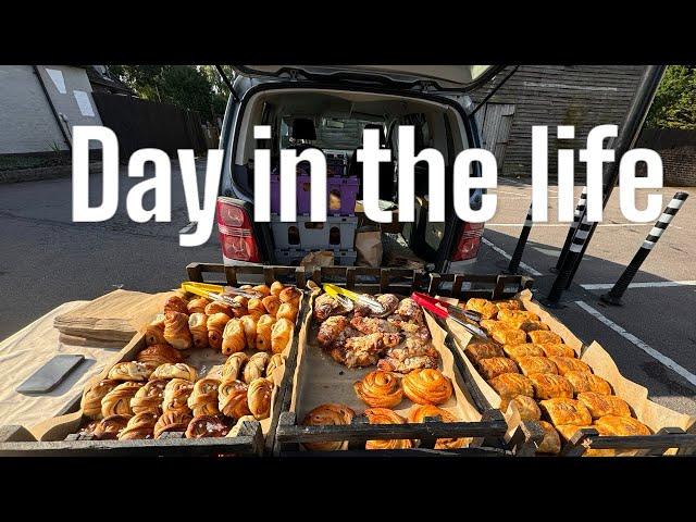 Day in the life as bakery owner| running pop-ups