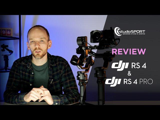 REVIEW des stabilisateurs DJI RS 4 & DJI RS 4 Pro | studioSPORT