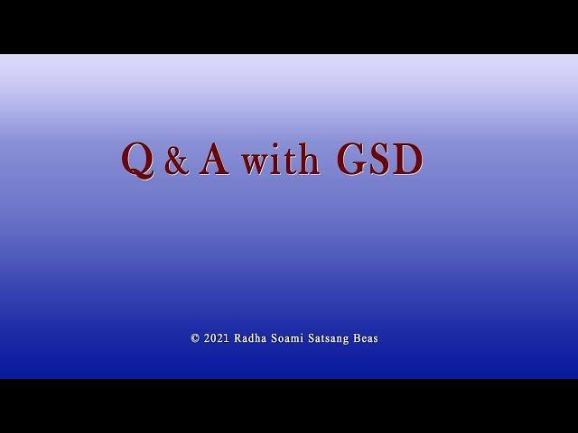 Q & A with GSD 053 Eng/Hin/Punj