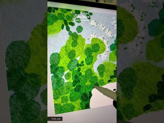 마법 같은 그림 그리는 과정 | ipad drawing
