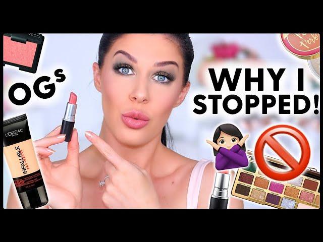 HOLY GRAIL MAKEUP PRODUCTS THAT I STOPPED USING!! AND WHY...