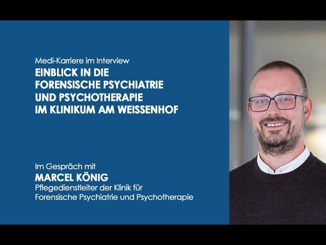 Der Arbeitsalltag in der Forensischen Psychiatrie und Psychotherapie im Klinikum am Weissenhof