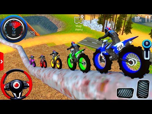 Motocross Dirt Bikes driving Extreme Off-Road Offroad Outlaws motor bike Game For Android Gameplay