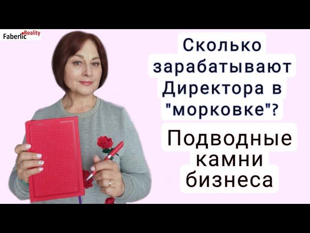 Сколько зарабатывают Директора в структуре "морковка"? Подводные камни в бизнесе с Фаберлик