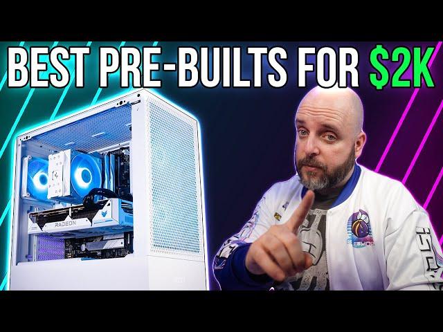 The Best Pre-Built Gaming PCs for a $2K Budget! PowerGPU, Alexander PCs, Paradox, Phynix, iBUYPOWER