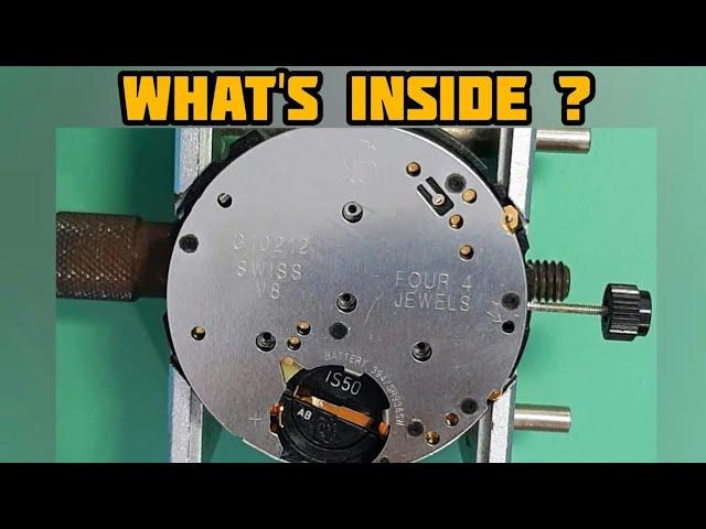 What's Inside? ETA Movement G10.211, G10.212 Disassemble | The movement in the swatch moonwatch