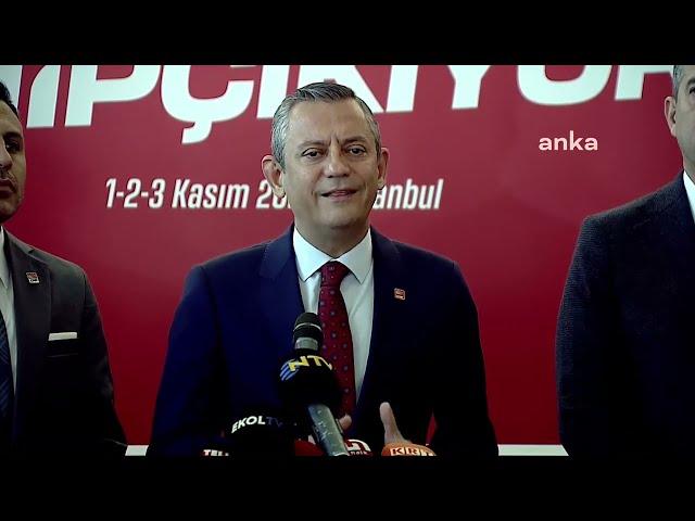 CHP Genel Başkanı Özgür Özel, soruları yanıtlıyor