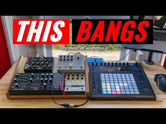 This Hybrid Techno Setup Absolutely Bangs (Performance and Walkthrough)