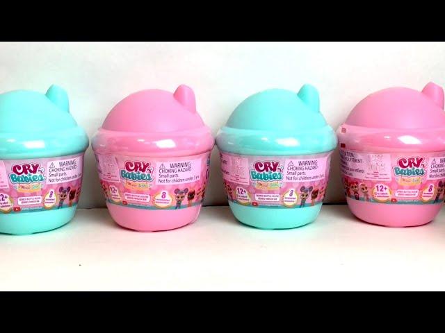 Cry Babies Dolls Magic Tears Surprise Bottles Toy Unboxing & Review