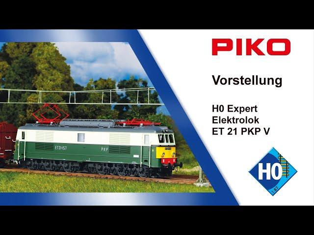 PIKO [V096] H0 Expert E-Lok ET 21 PKP #51600