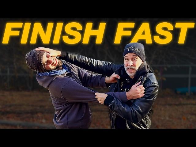 HOW to FINISH a FIGHT in 2 SECONDS | Nick Drossos Self Defense