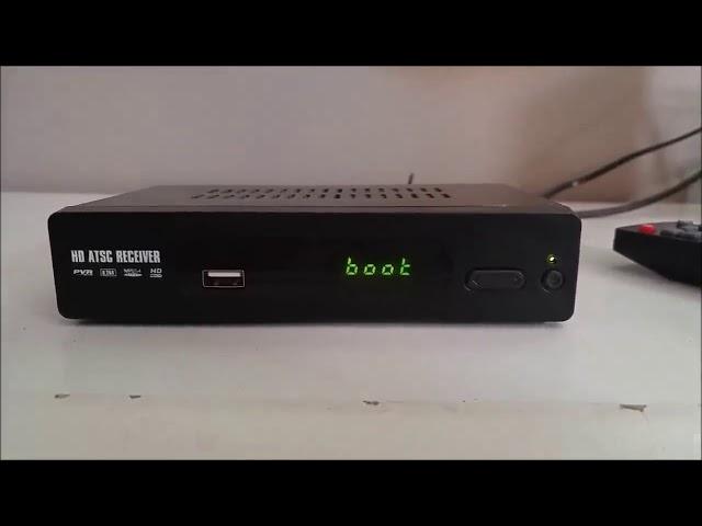 How to Set Up a TV Box? HD Antenna ATSC TV Converter Box HDMI Output Review