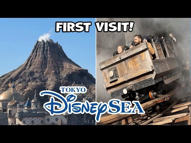 Visiting Tokyo Disney Sea for the First Time! | The World's BEST Theme Park?