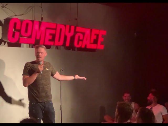 Comedian owns Heckler from Finland