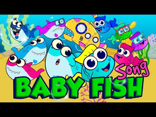 BABY FISH SONG - Family Friendly Nursery Rhymes | BABY SHARK | Sozo Studios Toddlerific Story Time