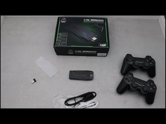 Game Stick Lite From China, Low Price (30/40 Euro Aliexpress) ,  10.000 Games. Unboxing e TEST