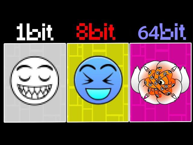 New Custom Geometry Dash Lobotomies v13, but everytime with more bits