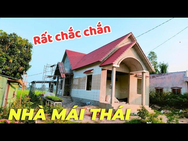 Cách đổ giềng nhà mái thái | Hoàn Kha