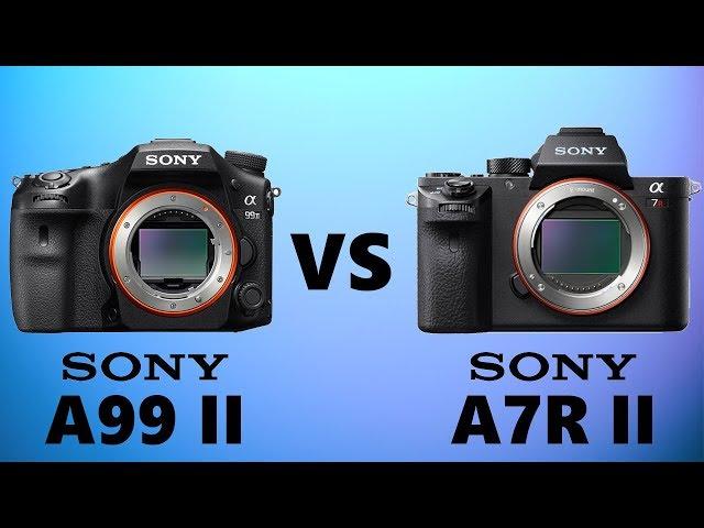 Sony A99 II vs Sony A7R II