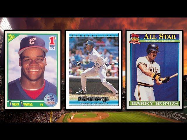 Top 50 Highest Selling 1990s Baseball Cards!