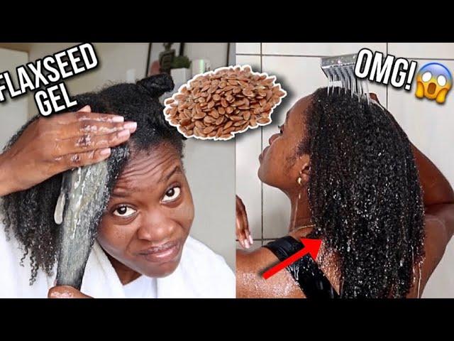 I Tried FLAXSEED GEL On My Hair for 7 Days & THIS HAPPENED| flaxseed gel for hair growth results