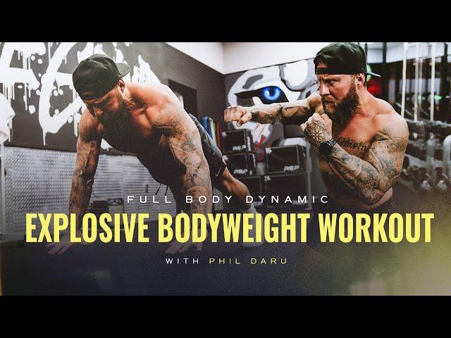 Explosive Bodyweight Workout for MMA