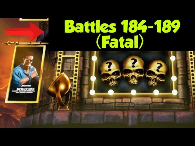 I am going through battles 189-189 of Action movie tower (FATAL)