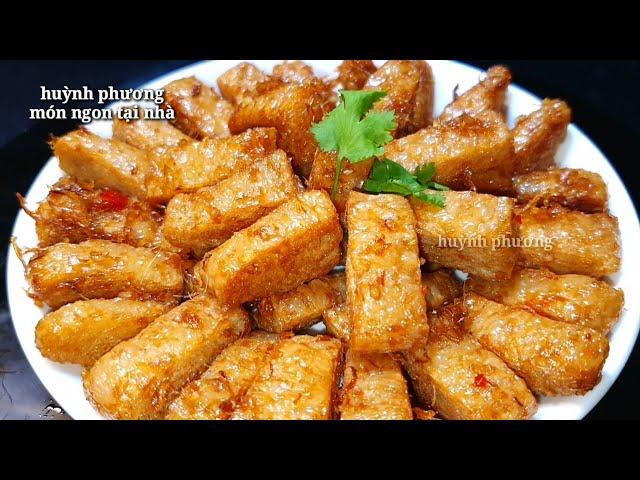 Đừng CHIÊN SẢ ỚT SƯỜN NON CHAY theo cách cũ nữa làm theo món cách này đi giòn ngon lắm