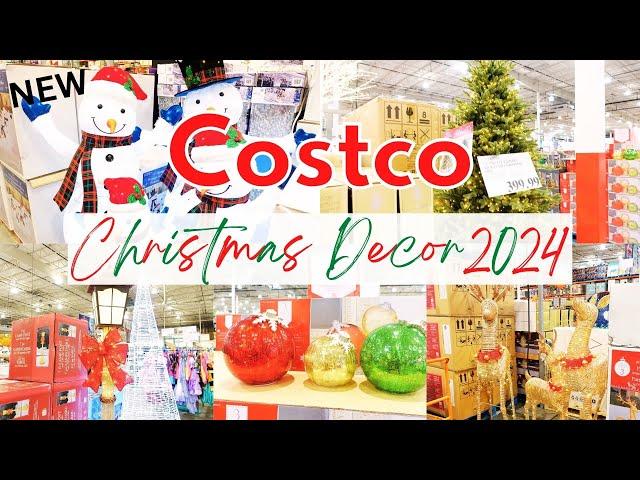 CHRISTMAS 2024 AT COSTCO | CHRISTMAS DECORATIONS 2024 SHOP WITH ME