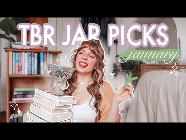 tbr jar picks my January reads 🫙 JANUARY TBR