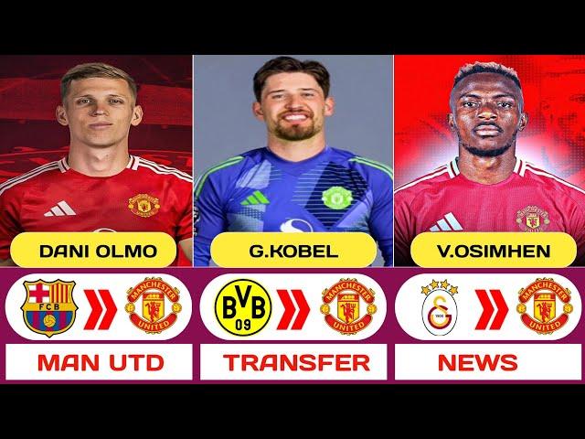 MANCHESTER UNITED TRANSFER NEWS - PLAYERS IN & PLAYERS OUT - JANUARY TRANSFER WINDOW 2025