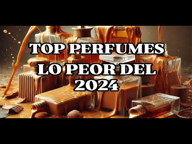 TOP 10 LOS PEORES PERFUMES DEL 2024 - SUB