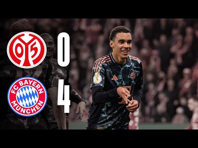 Musiala hat-trick takes us to next round | Mainz 05 vs. FC Bayern 0-4 | DFB-Pokal Highlights