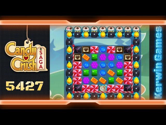 Candy Crush Saga Level 5427 - No Boosters